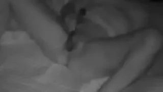 Beauty and sexy mature wife plays in concealed cam with a vibrator about orgasm
